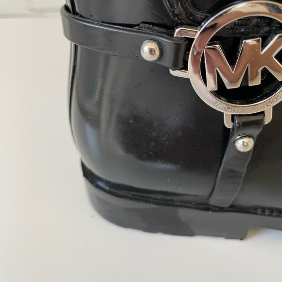 Michael Kors Fulton Harness Tall Rainboot Size 8 - Picture 11 of 13